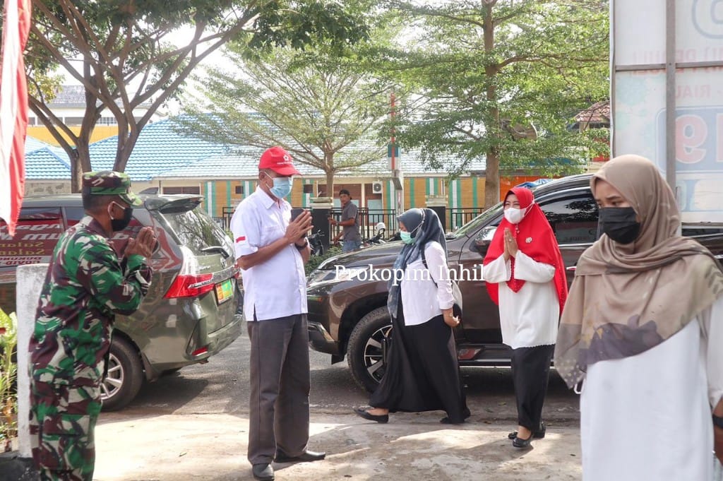 HUT TNI ke-76, Kodim 0314 Inhil Bekerjasama dengan PMI Gelar Donor Darah