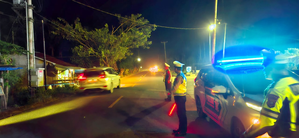 Prioritaskan Keselamatan Berkendara Jelang Nataru, Satlantas Polres Inhil Intensif Patroli Jarak Jauh