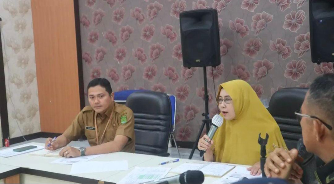 Sekretaris Dinas Kesehatan Kabupaten Inhil Gelar Rapat Pembahasan Rencana Kerja Kabupaten/Kota Sehat