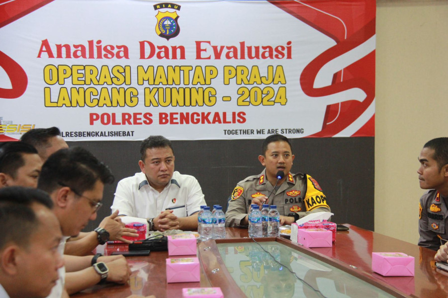 Polda Riau Lakukan Assistensi dan Supervisi Terkait OMP LK 2024 di Polres Bengkalis