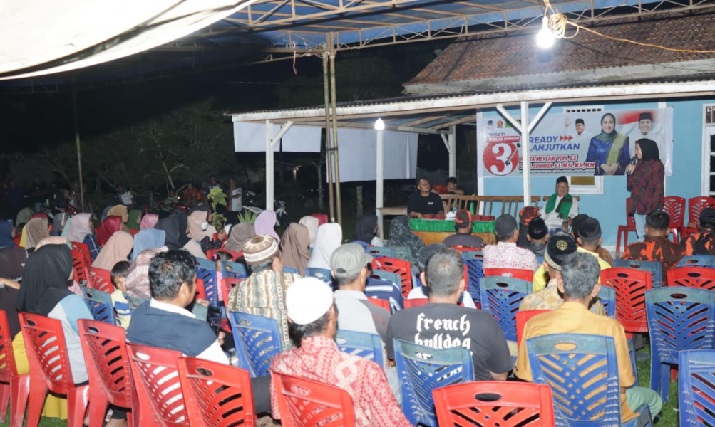 Warga LBJ Ucapkan Terimakasih kepada Rezita, Jalan Desa Kulim Jaya Sampai Rimpian Sudah Aspal