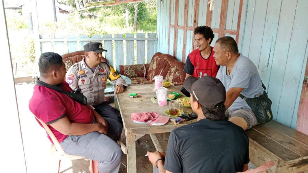 Polsek Tempuling Optimis Ciptakan Pemilu Damai