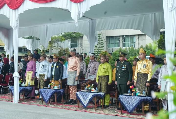 Kasdim 0314/Inhil Hadiri Upacara Peringatan Hari Kelahiran Pancasila Tahun 2024