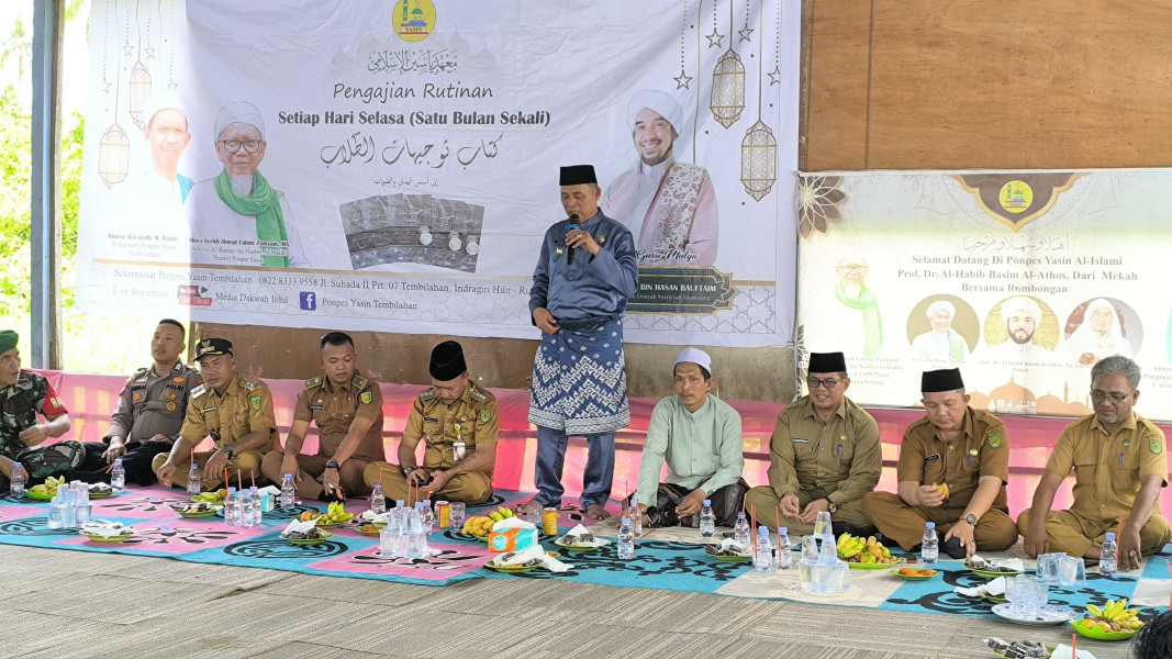 Pj Bupati Sambangi Masyarakat Jalan Suhada II Tembilahan Hulu Bahas Kelanjutan Pembangunan Infrastruktur Jalan