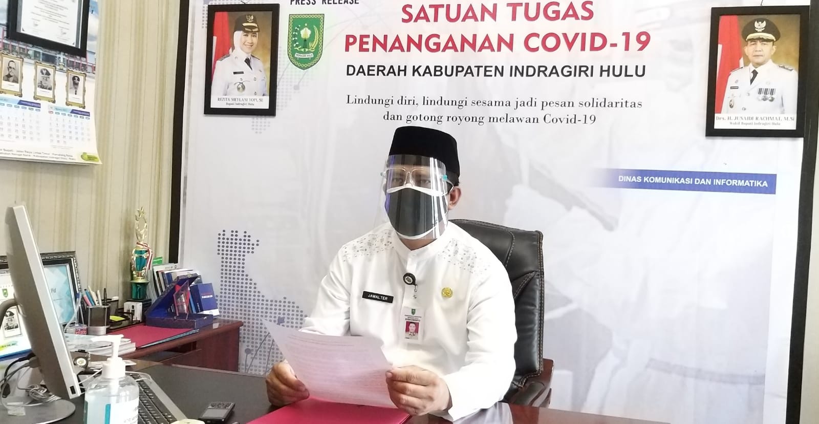 Kasus Aktif Covid-19 di Inhu Bertambah