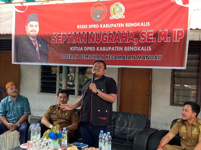 Warga Soroti Pelayanan buruk RSUD Mandau, Reses Ketua DPRD Septian Nugraha,