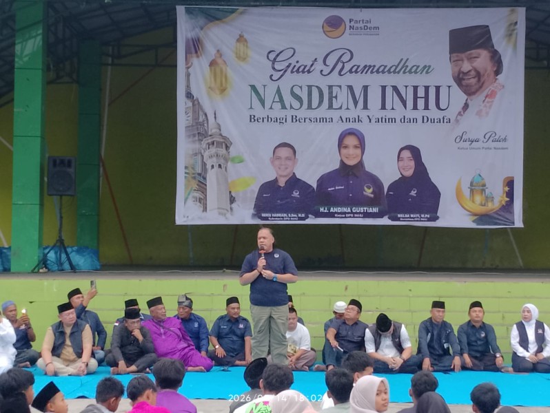 Safari Ramadan Nasdem Riau di Inhu, Komitmen untuk Terus Hadir di Tengah Masyarakat