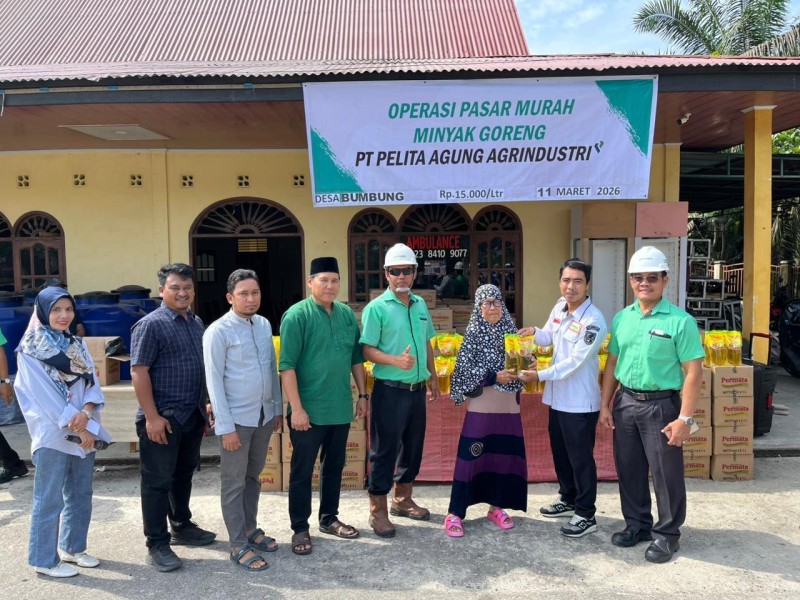 Syiarkan Kasih, PT .Pelita Agung Agrindustri (PAA) _Duri Salurkan CSR Bagi Sembako Gratis Untuk Desa di Kecamatan Bathin Solapan