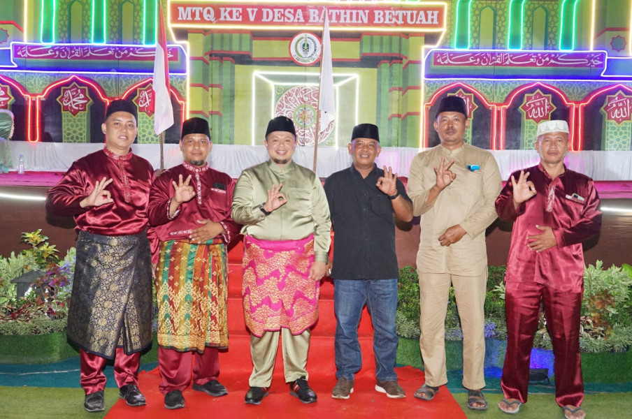 Camat Mandau Buka Musabaqah Tilawatil Qur'an Desa Bathin Betuah