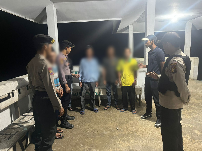 Antisipasi Gangguan Kriminal, Polsek Kuindra Giat Patroli Malam