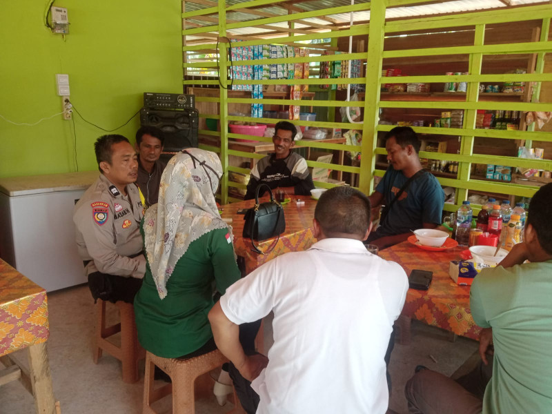 Lagi, Polsek Tempuling Imbau Warga Tak Berselisih Karena Politik