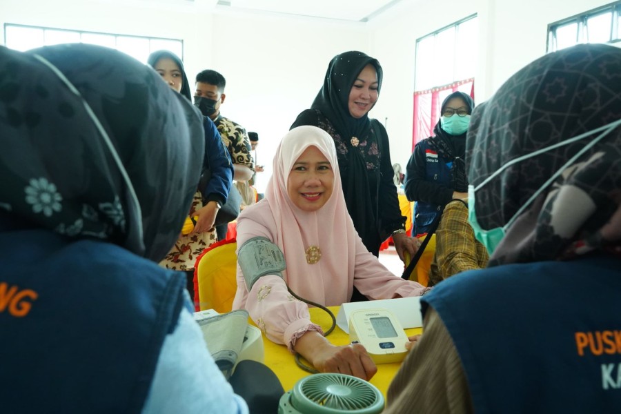 Wabup Yuliantini Cermati Persoalan Kesehatan di Teluk Belengkong