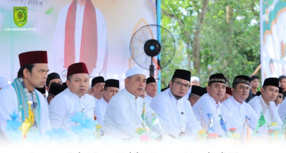 Ketua DPRD Inhil Iwan Taruna Hadiri Gema Muharram 1447 H, Dukung Pelestarian Tradisi Religi