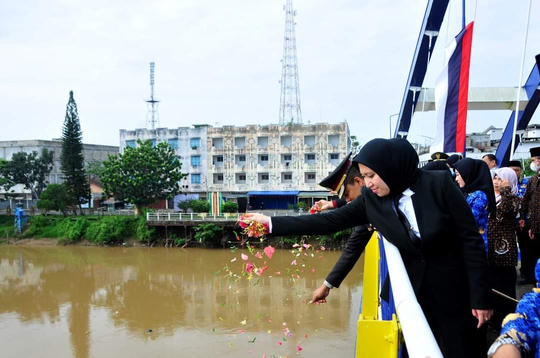 Pemkab Inhu Gelar Upacara Peringatan Rengat Bersejarah