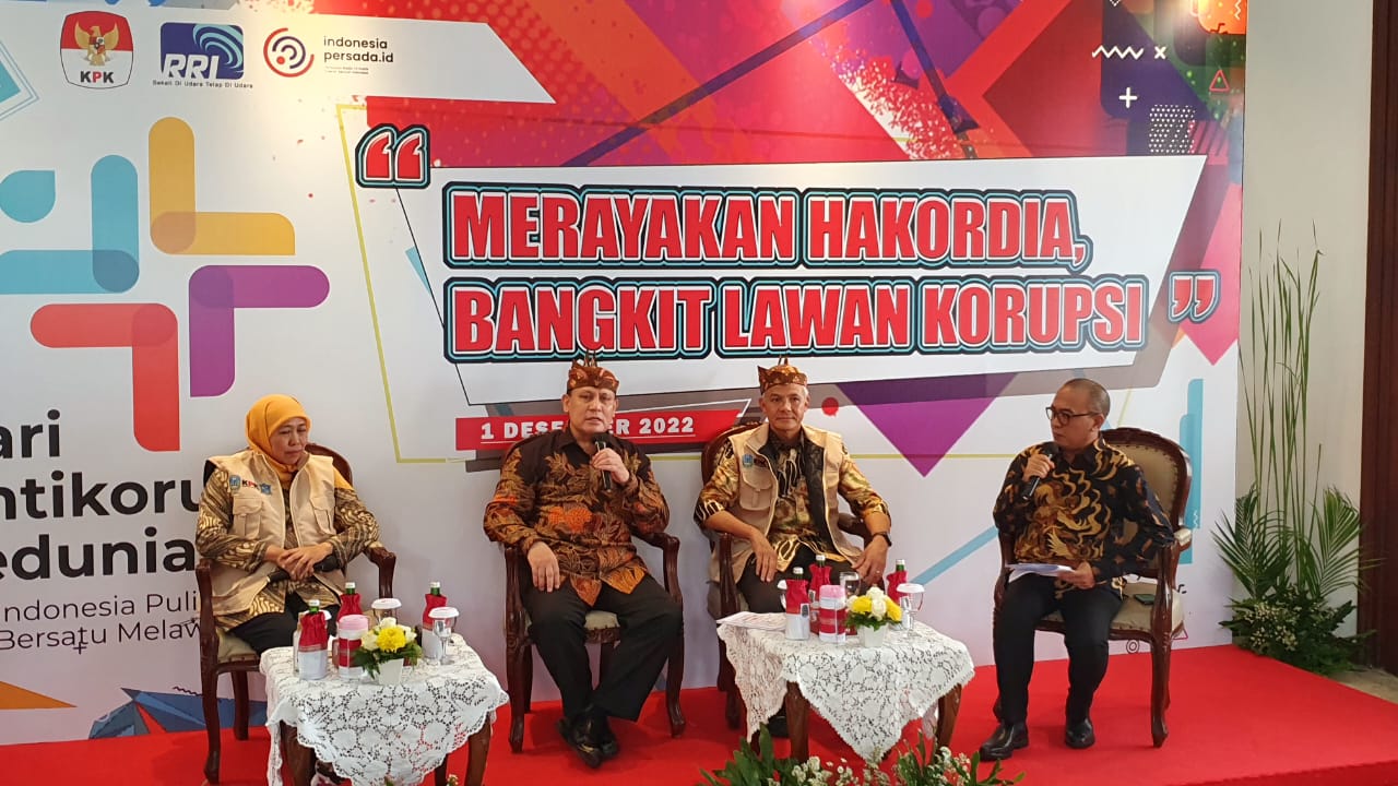 Firli Bahuri: Momentum Harkodia 2022 Menguatkan Partisipasi Masyarakat Berantas Korupsi