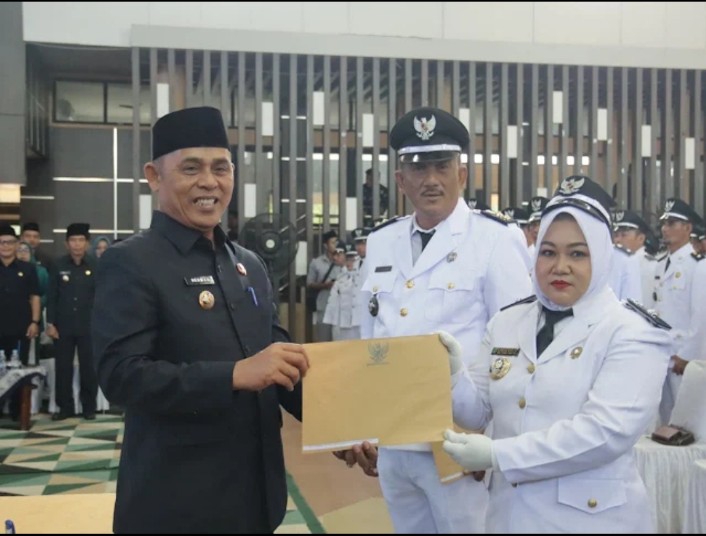 193 Kepala Desa di Inhil Resmi Perpanjang Masa Jabatan Jadi 8 Tahun