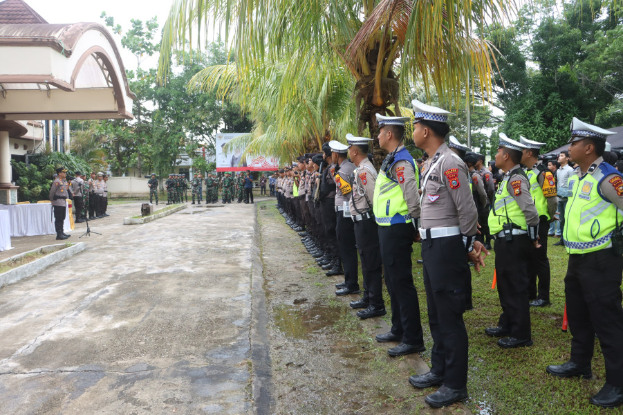 Amankan Jalannya Debat Publik Cabup dan Cawabup Inhil, Polres Inhil Kerahkan Ratusan Personel