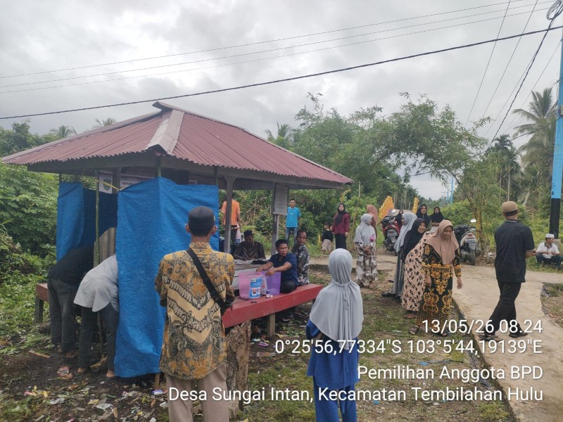 Pemdes Sungai Intan Gelar Pemilihan Anggota BPD
