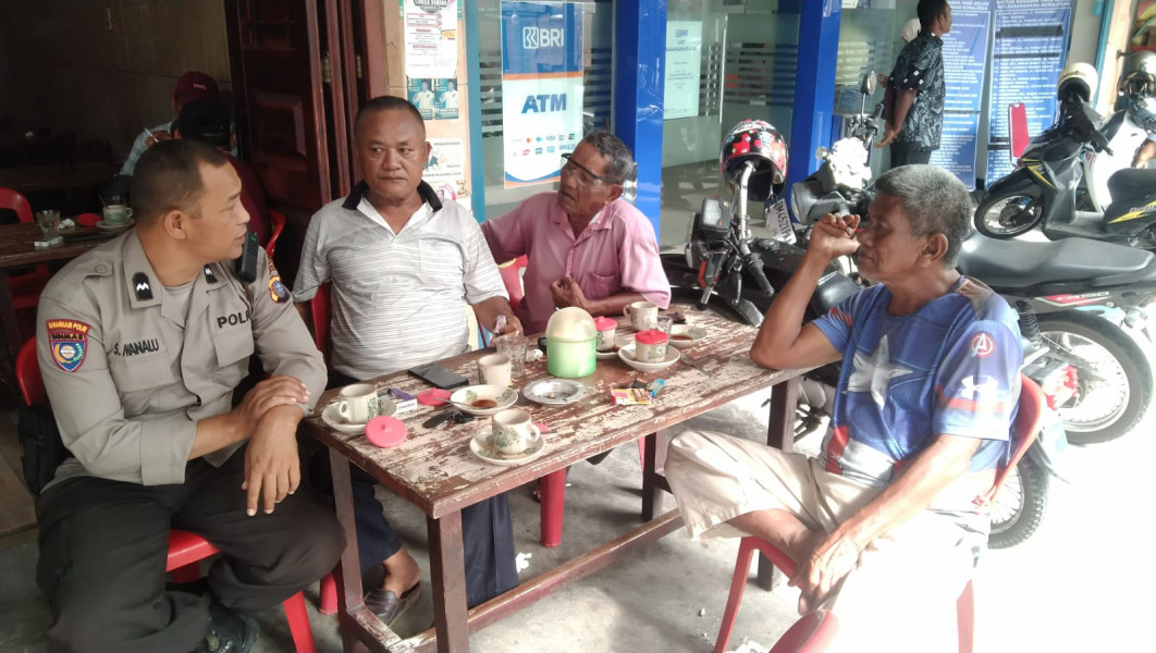 Aibda S Manalu Sambang dan Jalin Silaturahmi Sambil Ngopi Bareng