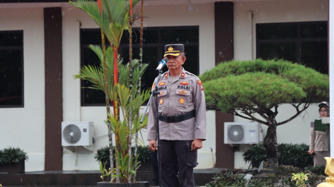 Polres Lingga Gelar Upacara Kesadaran Nasional: Momentum Refleksi dan Komitmen Jaga Kamtibmas.