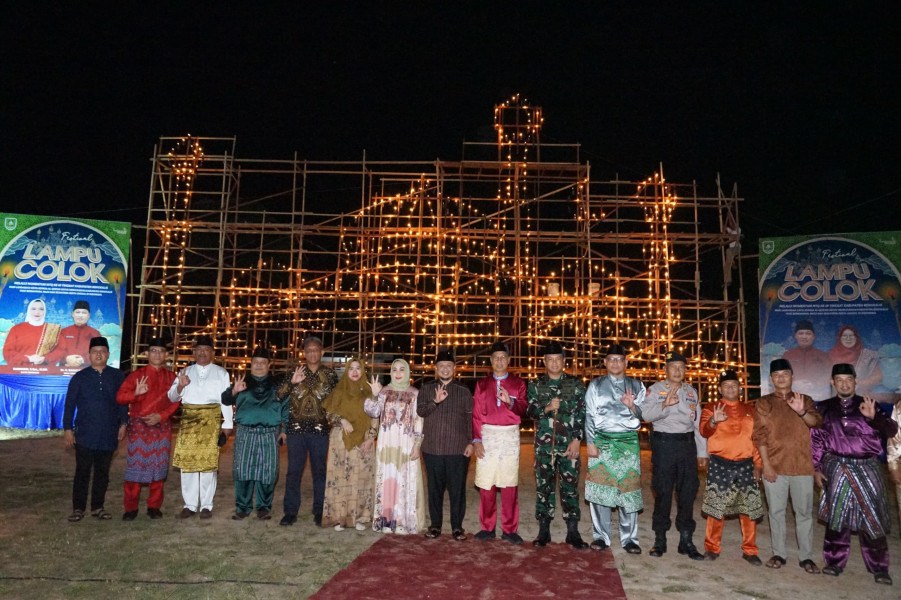 Festival Lampu Colok di Kecamatan Mandau Tahun 2024