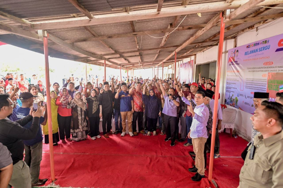 Kampanye di Bukit Batu dan Bandar Laksamana Kasmarni Akan Kembangkan Kawasan Industri Buruk Bakul