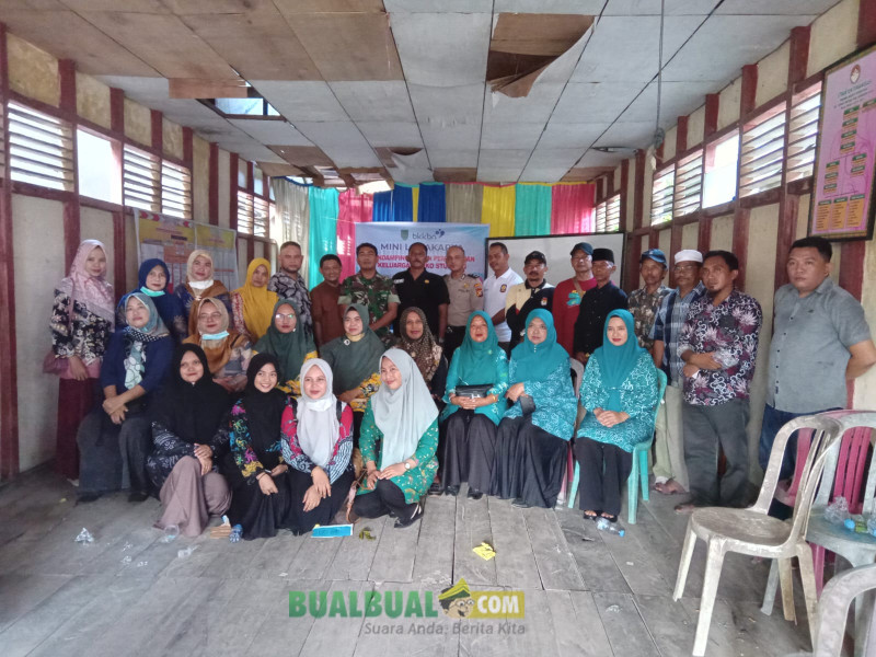 Percepat Penurunan Stunting, DP2KBP3A Inhil Lakukan Minilok di Kecamatan Sungai Batang