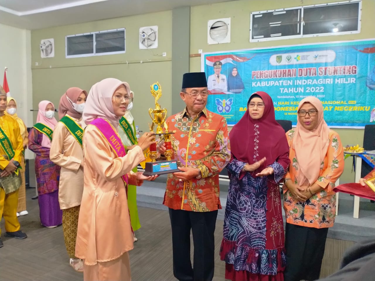 Titania Melani Putri Terpilih sebagai Duta Stunting Inhil, Ini Visi Misinya