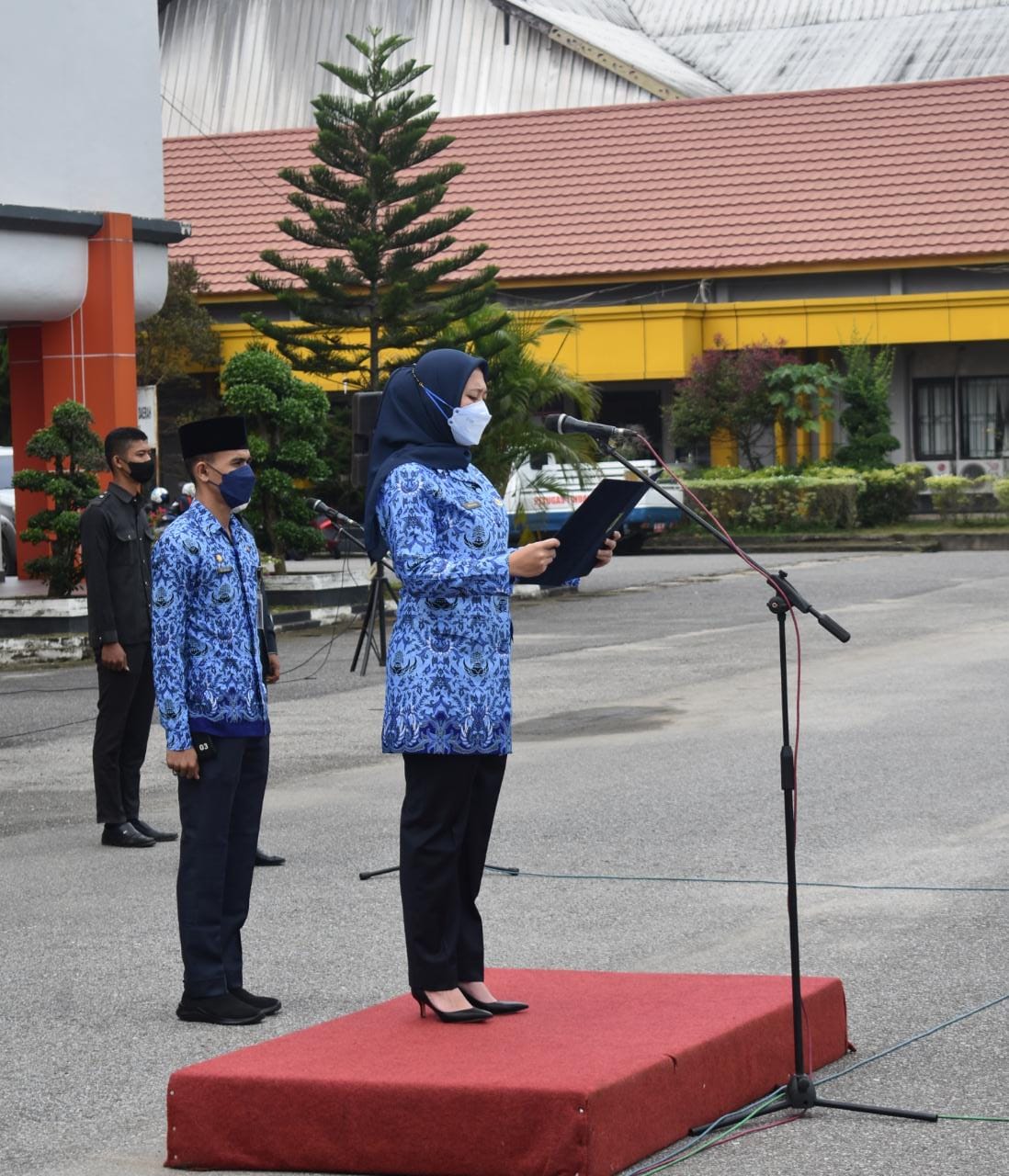 Pemkab Inhu Gelar Acara Upacara dalam Memperingati Hari Kesaktian Pancasila