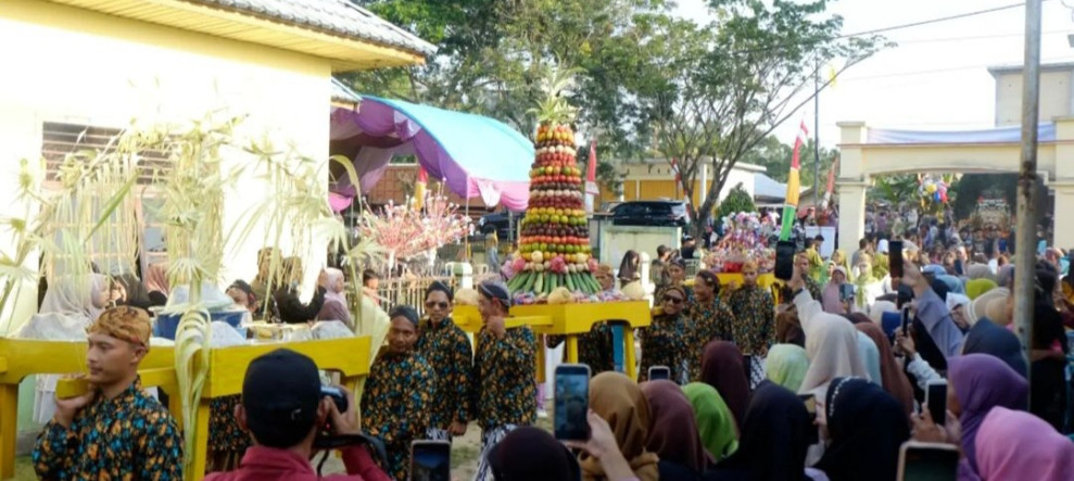 Kepala Disparporabud Inhil Hadiri Gerebeg Suro Tradisi Lokal Masyarakat Kempas