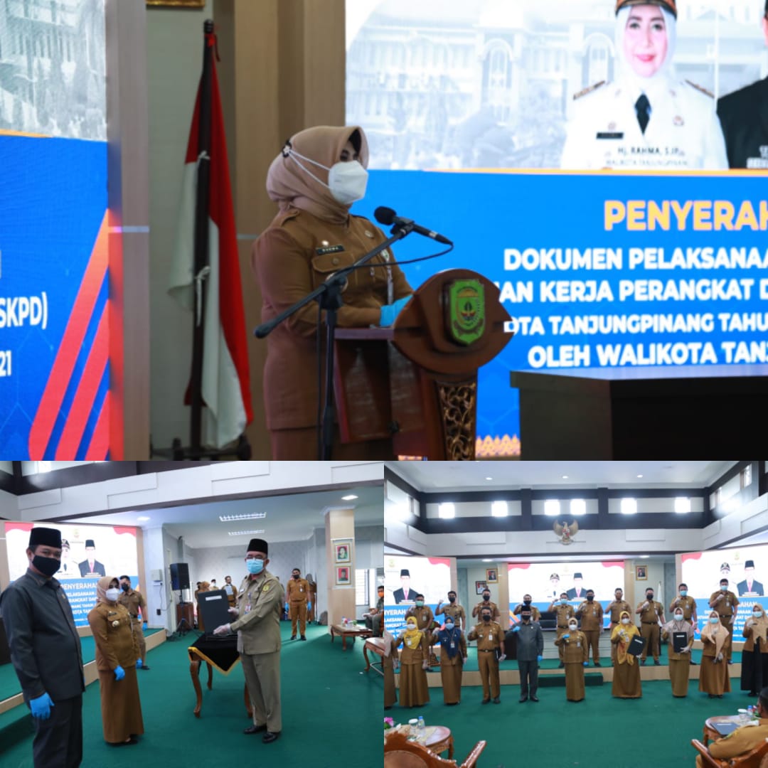 Rahma Serahkan DPA Tahun 2021 Dan Instruksikan Kegiatan/Belanja Dengan Transparan