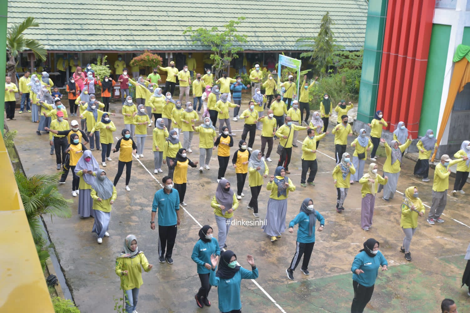 Dinkes Inhil Kampanyekan GERMAS untuk Dorong Program Kemenkes RI