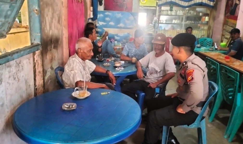 Gelar Cooling Sistem di Desa Teluk Jira, AKP Osben: Polisi Sebagai Pelayan, Pelindung, dan Pengayom Masyarakat