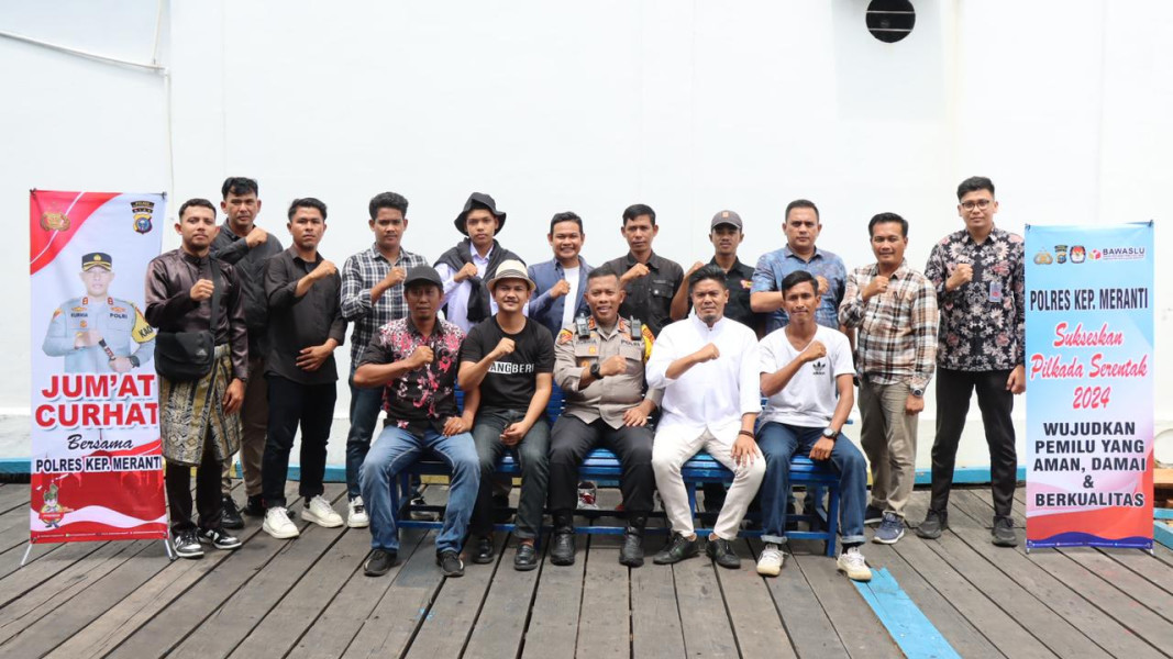 Cooling system, Polres Meranti Gelar Jumat Curhat Bersama Komunitas Fotografer