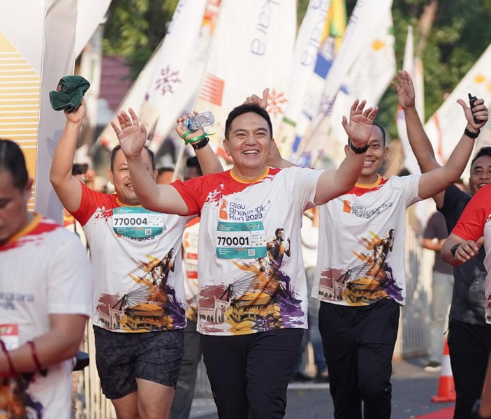 Event Riau Bhayangkara Run Mencapai 8.200 Peserta