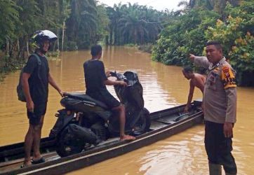 Curah Hujan Tinggi, Tiga Daerah di Riau Terdampak Banjir