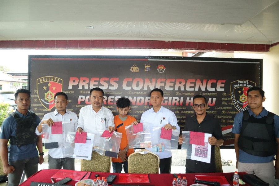 Polres Inhu Ungkap Kasus Love Scamming, Masyarakat Diminta Waspada Bujuk Rayu secara Daring