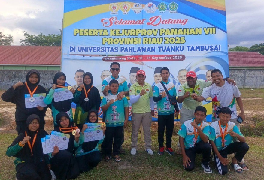 Prestasi Meningkat, PERPANI Inhu Tembus 3 Besar di Ajang Kejurprov VII Panahan