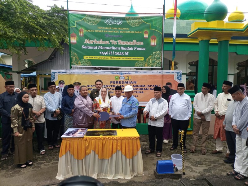 SPAM Sedanau Diresmikan, Cen Sui Lan: Semoga Masyarakat Tidak Kekurangan Air