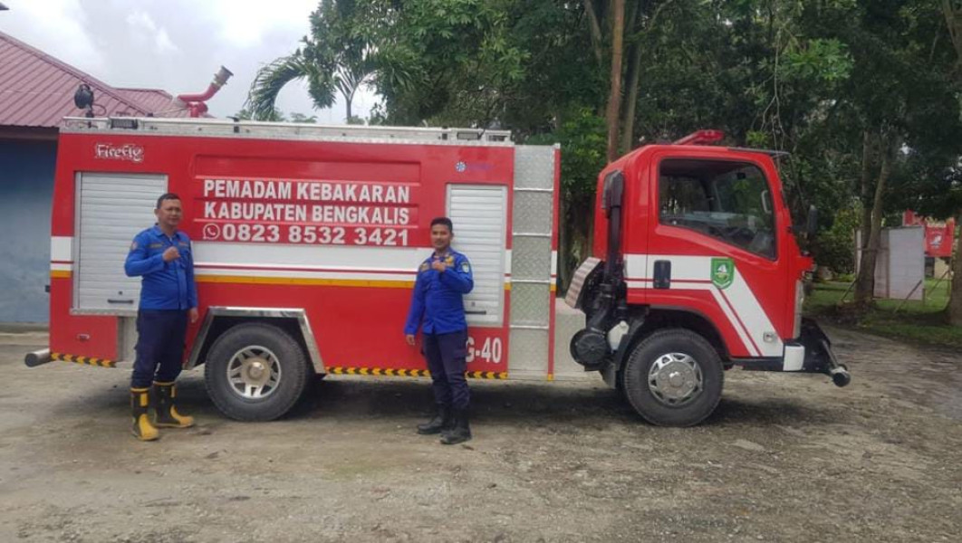 Percepat Penanganan Kebakaran, Pemkab Bengkalis Dirikan Pos Damkar di Talang Muandau