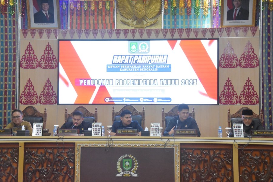 Perubahan Program Pembentukan Peraturan Daerah (Propemperda) Kabupaten Bengkalis Tahun 2025