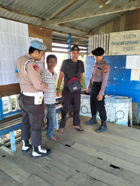 Pastikan Keamanan Berjalan Kondusif, Personel Polsek Kuindra Giat Patroli