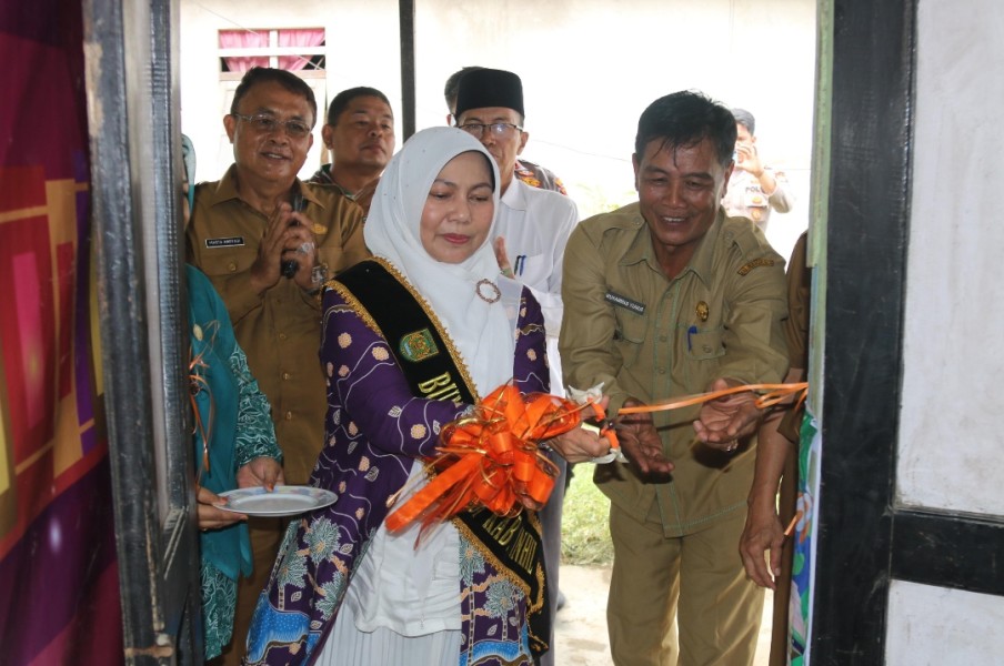 ‎Bunda Literasi Inhil Resmikan Rumah Baca Kecamatan Tembilahan