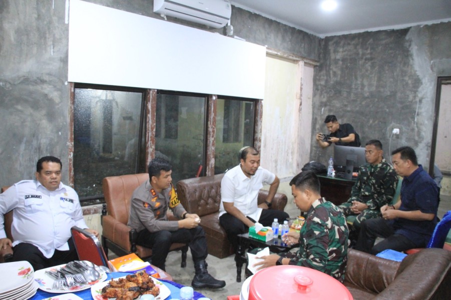 Patroli Bersama Forkopimda Sambangi Gedung Calon Polsubsektor Rengat, dari Aspirasi ke Langkah Nyata