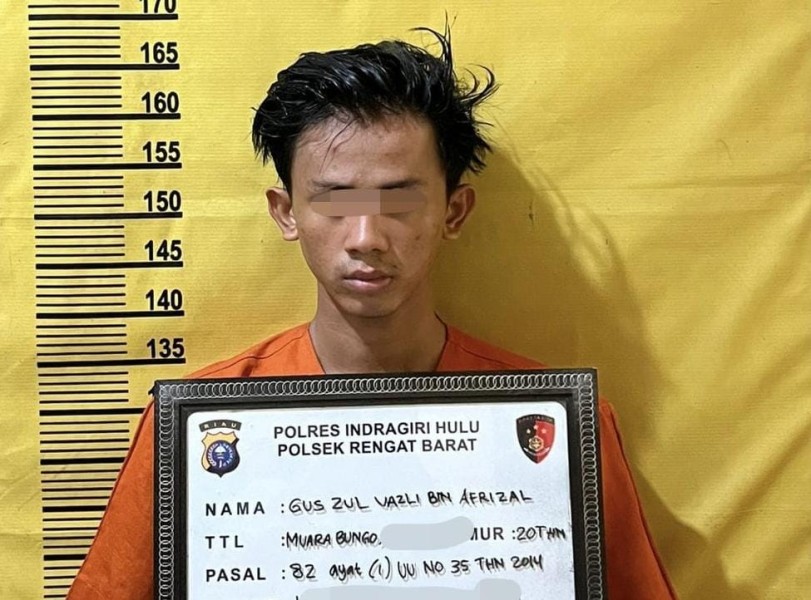 Diduga Cabuli Anak di Bawah Umur, Karyawan Pasar Malam Asal Jambi Diringkus Polsek Rengat Barat