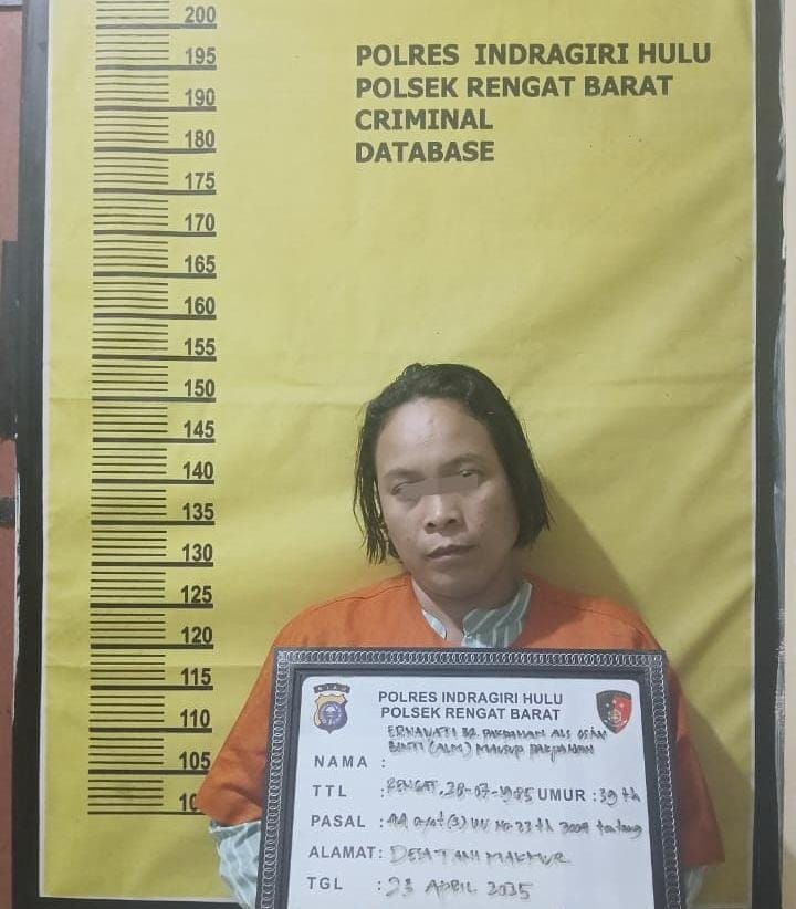 Seorang Istri di Inhu Tega Aniaya Suami hingga Tewas