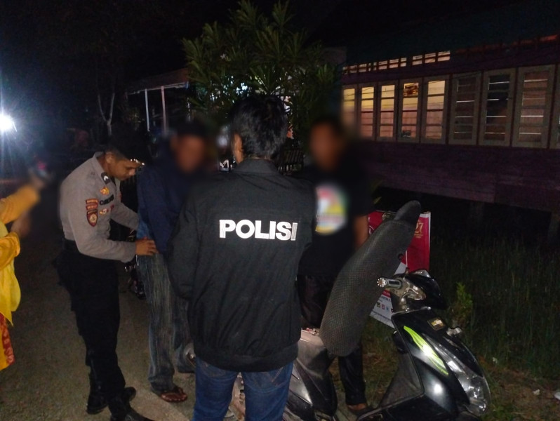 Antisipasi Gangguan 3C, Polsek Kuindra Gencar Patroli Malam