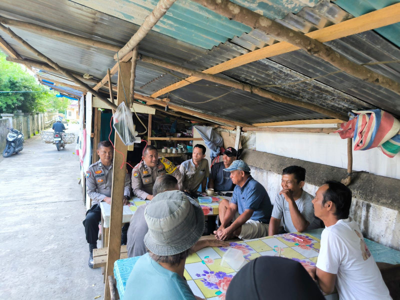 Polsek Rambah Bersama Masyarakat Wujudkan Suasana Pilkada Damai