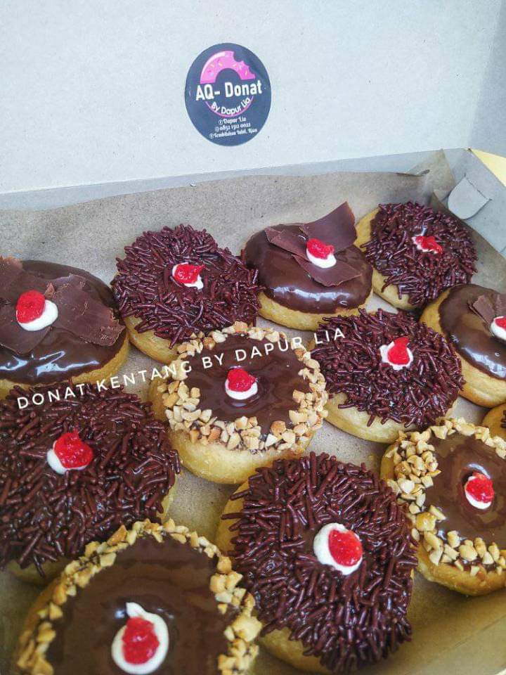 Usaha AQ DONAT Salah Satu Bisnis Kuliner Terkini di Kabupaten Inhil