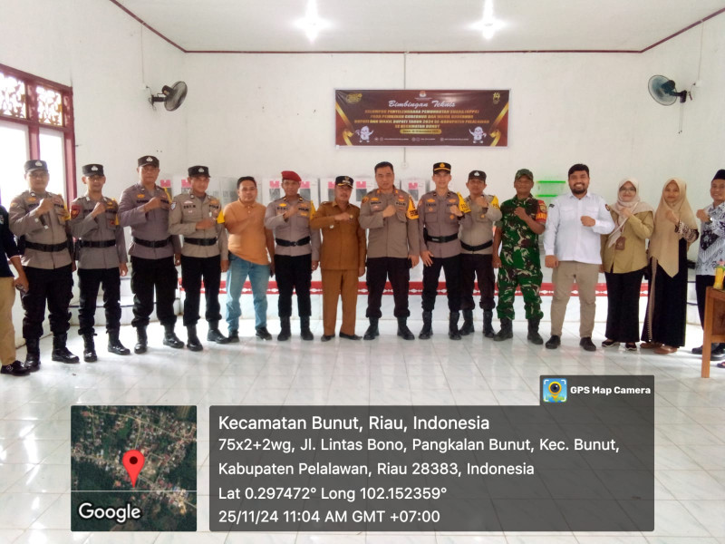 Pendistribusian Logistik Pilkada 2024 Dari Gudang KPU Kabupaten Pelalawan Ke PPK Kecamatan Bunut